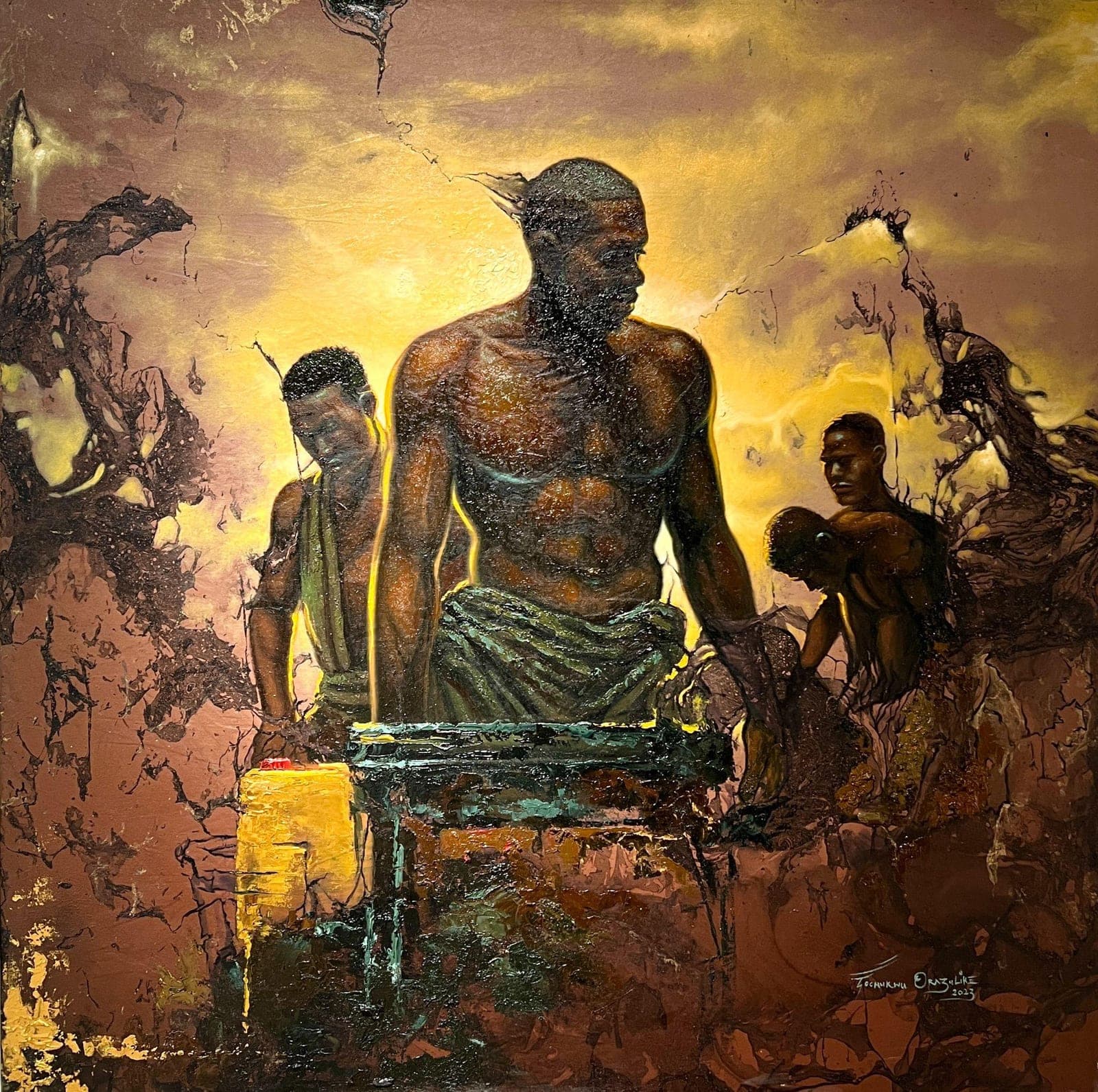 Water Hunt II by Tochukwu Orazulike